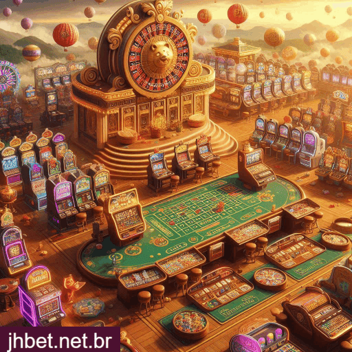 Variedade de 1.500 jogos de caça-níqueis na JHBET.